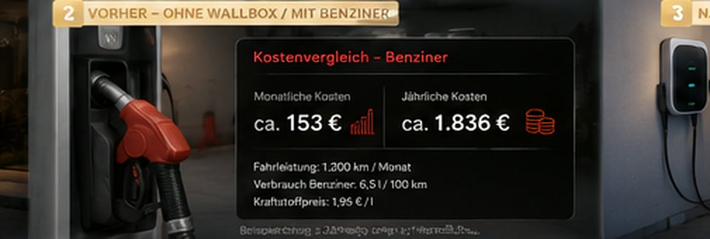 Zapfsäule — Kosten mit Benziner